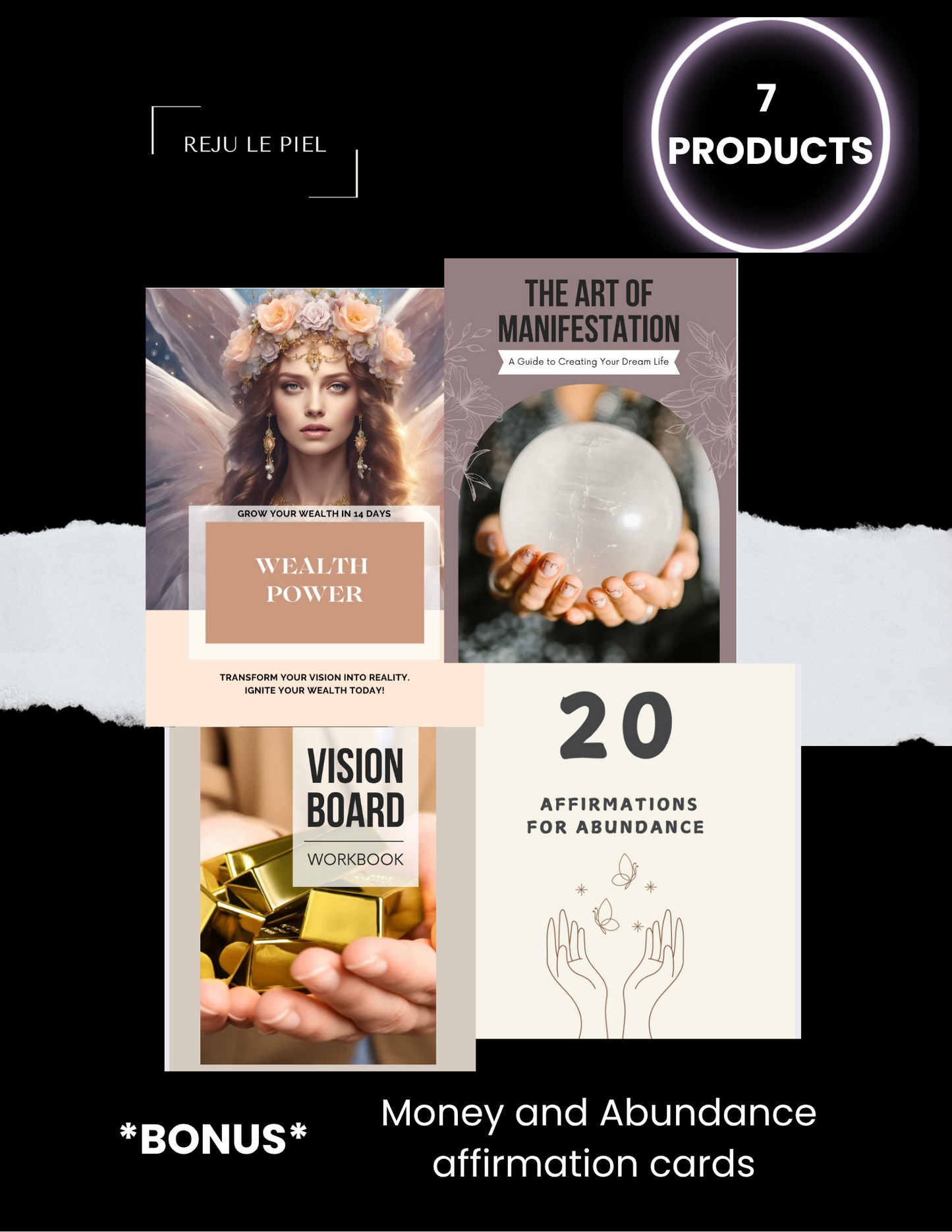 MANIFESTATION AND ABUNDANCE PLR BUNDLE (DIGITAL PRODUCT)