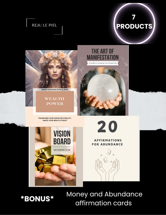 MANIFESTATION AND ABUNDANCE PLR BUNDLE (DIGITAL PRODUCT)
